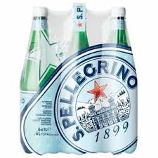 San Pellegrino Sparkling water 6x1L 